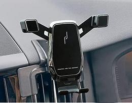 Automobilinis telefono laikiklis „Volvo XC60“ – telefono laikiklis, salono aksesuarai, 2018, 2019, 2020, 2021, 2022 m. modeliams, telefono laikiklis ant oro išpūtimo angos
