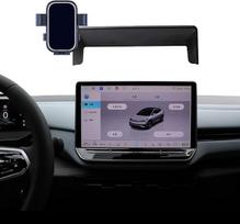 Automobilinis telefono laikiklis, skirtas „VW ID.4“ 2025 m. modelio automobiliams (12,9 colių, priedai + ekrano navigacijos laikiklis, telefono laikiklio spaustukas, B tipo, juodos spalvos)