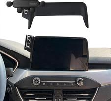 Automobilinis telefono laikiklis, tinkantis „Ford Fiesta“ MK7 ir MK8 modeliams, 2017–2022 m. (8 colių) – priedai, ekrano ir navigacijos tvirtinimo laikiklis, telefono stovas su spaustuku (A tipo, juodas)