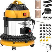 AUTOOL HTS558 automobilių variklių įsiurbimo vožtuvų valymo įrenginys, 220 V, riešutmedžio smėlis, variklio anglies valymo įrenginys su 23 adapteriais (pagal Europos standartą)