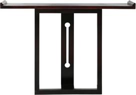 Axdwfd Virtuvės stalai, svetainės konsolės stalas, medžio masyvo sofos stalas, siauras stalas, sieninis stalas, balkono gėlių stovas 31,4 × 11,8 × 31,4 colių planšetinio kompiuterio laikiklis