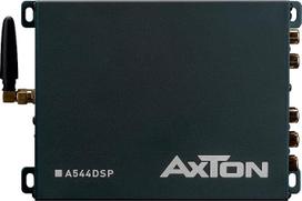 AXTON A544DSP 4 kanalų stiprintuvas su 10 DSP kanalais | Stiprintuvas su skaitmeniniu garso procesoriumi, valdymu per mobiliojo telefono programėlę, optiniu įvesties jungtimi, „Bluetooth“ garso transliacija, pasirinktinai – aukštos raiškos garso palaikymu