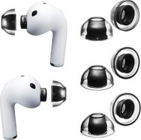 AZLA SednaEarfit XELASTEC II ausų kištukai "AirPods Pro 3" - aukščiausios kokybės vientisi TPE ausų kištukai su automatiniu pritaikymu, geresniu komfortu ir triukšmo izoliacija - aukščiausios kokybės silikonas, 3 poros (M/ml/L)