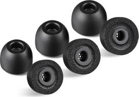 AZLA „Foamax Standard“ (M/ml/L) putų ausų antgaliai iš atminties putų, skirti belaidžiams ausiniams su triukšmo slopinimu; atsarginiai antgaliai, suderinami su „Sony“, „Beats“, „Samsung“ ir „Skullcandy“ ausinėmis