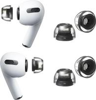 AZLA XELASTEC 2 ausų kamštukai, skirti „AirPods Pro“ 1-osios ir 2-osios kartos ausinėms – aukščiausios kokybės vientisi „AirPods“ atsarginiai antgaliai, užtikrinantys geresnį prigludimą, patogumą ir triukšmo izoliaciją – pagaminti iš aukščiausios kokybės