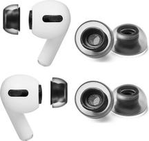 AZLA „SednaEarfit Crystal“ ausų įdėklai, skirti „AirPods Pro“ 1-osios ir 2-osios kartos modeliams / 2 poros (L dydžio)