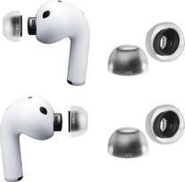 AZLA „SednaEarfit MAX“ ausų kamštukai, skirti „AirPods Pro 3“ – aukščiausios kokybės vientisi medicininiai silikoniniai ausų kamštukai, užtikrinantys švelnų prigludimą, didesnį patogumą ir geresnę triukšmo izoliaciją (2 poros) (MS)