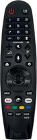azurano Magic Remote AN-MR18BA, AGF79298801, skirtas 2018 m. LG Smart TV su valdymu balsu, pelės funkcija, tiesioginiais "Netflix" ir "Amazon Video" mygtukais