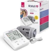 B.Well MED-58 kraujospūdžio matuoklis | „Comfort360“ manžetė | Šveicarijos kokybės standartai: pažangus „3CHECK“ režimas, padėties indikatoriai ir atmintis dviem vartotojams (2 x 150 rodmenų).