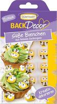 BackDecor 15 mielų bičių | Cukrinės figūrėlės | Cukrinė bitė | Geltona | Juoda | Balta