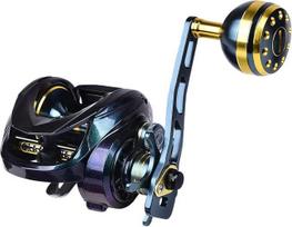 Baitcaster ritė. Lengvas anglies pluošto stabdys. 8+1 rutuliniai guoliai. Magnetinis stabdys | 7,2 1 erozijai atspari baitcasting ritė, skirta gėlo vandens ešerių, upėtakių, valių, lašišų ir pakrančių cutthroat upėtakių žvejybai