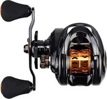 Baitcasting žvejybos ritė 10lb 7 guoliai 7.2: 1 pavarų santykis Anglies žvejybos ritė