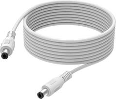 Balta 6 m ilgio maitinimo kabelio prailginimo juosta, skirta „Philips Hue Lightstrip“ | Suderinama su „Philips Hue Lightstrip V3“, V4 (violetinėje pakuotėje) – maitinimo adapterio S020YM240008 prailginimo kabelis