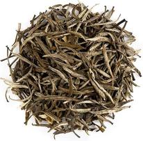 Baltoji arbata „Jasmine Silver Needle“ – „Moli Yinzhen“ iš Kinijos, biri, aromatizuota | švelnūs balti pumpurai su gėlių ir saldaus jazmino aromatu, skirti švelniems užpylimams, geriamiems vieni, kaip išskirtinis retumas, atspindintis subtiliausią kinų ar