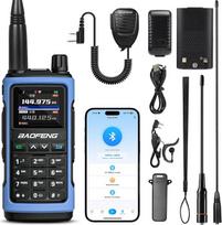 BAOFENG UV-7B radijo stotis, programuojama per „Bluetooth“ programėlę, oro eismo dažnių priėmimas, 1000 kanalų