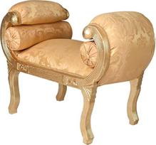 Barokinė sofa, Sofa, kanapa, Osmanų, Gulėjimo, Sėdimasis suolas - "Chateau Chaise longue" - su karališka Ambient im antikvarinio stiliaus auksu - Palazzo Exclusive