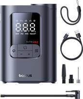 Baseus Belaidė pompa su kompresoriumi, 150 PSI, 7500 mAh – tamsiai pilka