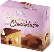 Bauli La Colomba Panna e Cioccolato Velykų pyragas su plakta grietinėle ir šokoladiniu kremu 750 g Itališkų tradicijų kepinys