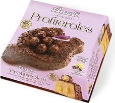 Bauli La Colomba Profiteroles Velykų pyragas su pieniniu šokoladu ir išskirtiniais ledais, įdarytas citrinų kremu 750 g Itališkos tradicijos kepinys