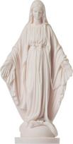 BeautifulGreekStatues Mergelės Marijos statula Madona Alabastras 9"