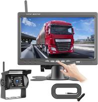 Belaidė atbulinės eigos kamera su stabiliu skaitmeniniu signalu, atitinkanti IP68 standartą, 12 V–36 V