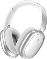 Belaidės ausinės su „Bluetooth 5.4“, aktyviąja triukšmo slopinimo funkcija, 40 valandų veikimo trukme, giliais boso garsais, galingos „Bluetooth“ ausinės su 2 mikrofonais, užtikrinančiais aiškius pokalbius, plaunamomis magnetinėmis pagalvėlėmis, ANC
