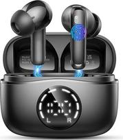 Belaidės ausinės „2026“, „Bluetooth 5.4“ ausinės su ENC triukšmo slopinimu, „Bluetooth“ ausinės, 48 val. grojimo laikas, belaidės ausinės, „Hi-Fi“ stereo, ausinės, įdedamos į ausį, IP7 atsparumas vandeniui / USB-C greitasis įkrovimas