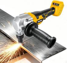 Belaidės metalo žirklės, suderinamos su „DeWalt“ 20 V akumuliatoriumi, 450 W bešepetės elektrinės metalo žirklės, kurių sukimosi greitis siekia 30 000 aps/min, 360° pasukama žirklių galvutė, elektrinės žirklės, skirtos nerūdijančiam plienui ir aliuminiui