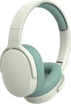 Belaidės „Bluetooth“ ausinės, „Hi-Fi“ sulankstomos išmaniosios ausinės su triukšmo slopinimu ir reguliuojamu garsumu bei mikrofonu, „Bluetooth“ suderinamos 5.1 stereo ausinės, dengiančios ausis, skirtos sportui ir kelionėms (žalios)