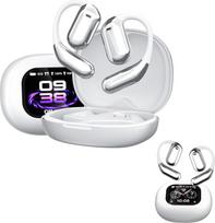 Belaidės „Hi-Fi“ ausinės su „Bluetooth 5.3“, aktyvi triukšmo slopinimo technologija (ENC), patogus atviras ausų dizainas, skirtos muzikai ir skambučiams, 40 valandų veikimo laikas, valdymas liečiant, suderinamos su „Android“ ir „iOS“, baltos spalvos