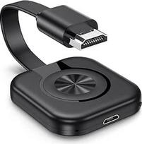 Belaidis HDMI adapteris, 2,4/5 GHz belaidis HDMI adapteris, skirtas televizoriui, projektoriui ir monitoriui, 1080P Full HD "Miracast" "Wi-Fi" ekrano adapteris, suderinamas su iPhone/iPad/PC/Android/Windows/monitoriumi