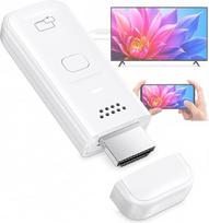 Belaidis HDMI ekrano adapteris, 1080P@60Hz, 2,4/5 GHz, „Plug & Play“ | „Miracast“, „AirPlay“, DLNA ekrano atvaizdavimo įrenginys, nešiojamas HDMI prailgintojas, skirtas prijungti kompiuterį, planšetinį kompiuterį ar išmanųjį telefoną prie televizoriaus, m