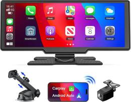 Belaidis „CarPlay“ su galinio vaizdo kamera, 9,26 colių jutiklinis ekranas su belaidžiu „CarPlay“, „Android Auto“, GPS navigacija, automobilių radijo imtuvas su „Bluetooth“, AUX/FM, „MirrorLink“
