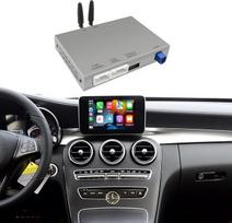 Belaidis „CarPlay“/„Android Auto“ modulis, skirtas „Mercedes-Benz“ NTG5.0 sistemai, A/B/C/E/V klasės modeliams, GLA, CLA, GLC, GLE, CLS (2014–2019 m.), palaiko „MirrorLink“ ir gamintojo numatytas automobilio funkcijas