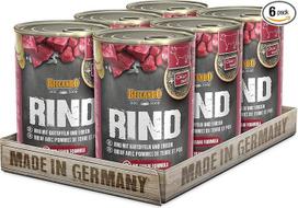 Belcando Super Premium konservų dėžutė [6 x 400 g jautienos su bulvėmis ir žirniais] | Šunims skirtas drėgnas maistas | Šlapio maisto konservų dėžutė | Visavertis maistas visų veislių šunims