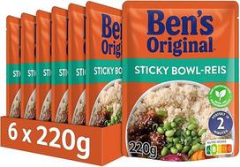 BEN'S ORIGINAL Express Bowl Ryžiai su aštriu kariu 6x220g