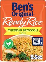 BEN'S ORIGINAL Ready Rice Cheddar Broccoli Flavour Easy Dinner 240ml maišelis