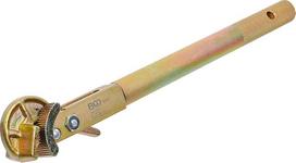 BGS reguliavimo spaustuko raktas ašiniam traukiamajam strypui, 8267, 14–20 mm, 1 vnt. pakuotėje | Ilgis: 390 mm, cinkuotas paviršius, griebtuvinis mechanizmas, atsukama rankena su raižiniu