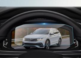 BIBIBO ekrano apsauginė plėvelė, skirta „V*W Tiguan 2“ / „Passat B8 GTE Variant Alltrack“ (2019–2023 m.) modeliams: 10,25 colių grūdinto stiklo plėvelė, 9H grūdinto stiklo plėvelė, „Tiguan 2“ prietaisų skydelio ekrano apsauginė plėvelė