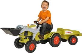 BIG New-Claas-Celtis 56553 Pedalinis traktorius su priekaba