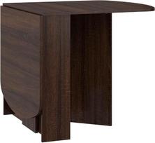 BIM baldai "Homi Mini 2" išskleidžiamas stalas, 150 x 80 x 75 cm, sulankstomas stalas, virtuvės stalas, valgomojo stalas, ovalus stalas (Sonoma Dark)