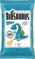 BioSaurus Ekologiški užkandžiai iš kukurūzų, su jūros druska Junior 50 g