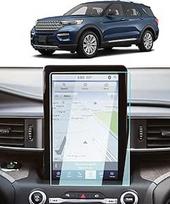 BIXUAN 2024 Explorer ekrano apsauga suderinama su 2020-2023 2024 Ford Explorer ST/ST-Line/Limited/Timberline/King Ranch/Platinum 10,1 colio navigacijos jutiklinio ekrano apsauga nuo įbrėžimų HD Clear 9H