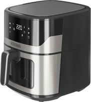 Black+Decker BXAF8000E Karšto oro keptuvė 2000W 8L Dvigubas šildymas 8 programos Atšildymas ir dehidratacija Jutiklinis ekranas, per kurį matomas langas Neprisvyranti PFOA/BPA Free