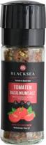 BLACKSEA Pomidorų bazilikų druska 55 g malūnėlis - Viduržemio jūros regiono prieskonių druska iš pomidorų, bazilikų ir druskos - aromatingas prieskonių mišinys makaronams, picoms, mėsai, daržovėms ir padažams - šviežiai maltas