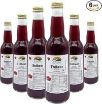 BLEICHHOF® braškių sultys, šviežiai spaustos, veganiškos (6 x 0,3 l)