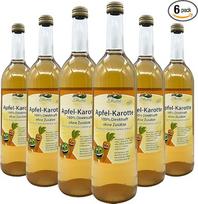 BLEICHHOF® obuolių ir morkų sultys, šviežiai spaustos, veganiškos (6 x 0,72 l)