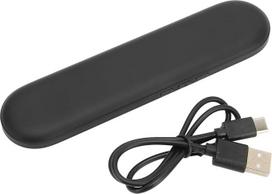 Bluetooth Cushion Speaker, Portable Bluetooth 5.3 Bone Conduction Speaker with Timer-Off Function, Mini Pillow Speaker for Adults, Children, Babies (Black)