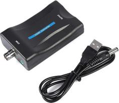 BNC į HDMI konverteris, BNC į HDMI konverteris HD 1080P/720P vaizdo adapteris stebėjimo monitorius PS2, PS3, PSP, WII, XBOX360 ir kt.