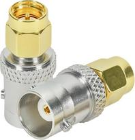 BNC (moteriškas) į SMA (vyriškas) adapteris; SMA (vyriškas) į BNC koaksialinis adapteris; 2 vnt. rinkinys